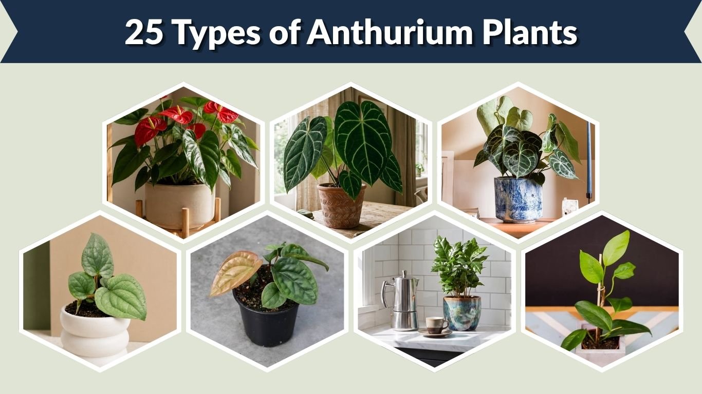25 Types of Anthurium Plants for Indoor Growing: Care Guide