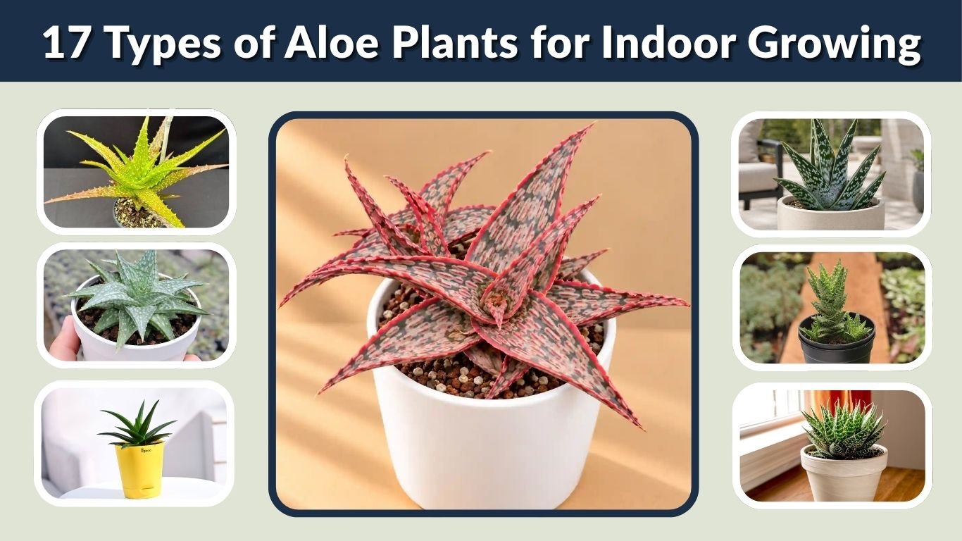 17 Types of Aloe Plants for Indoor Growing: Best Varieties
