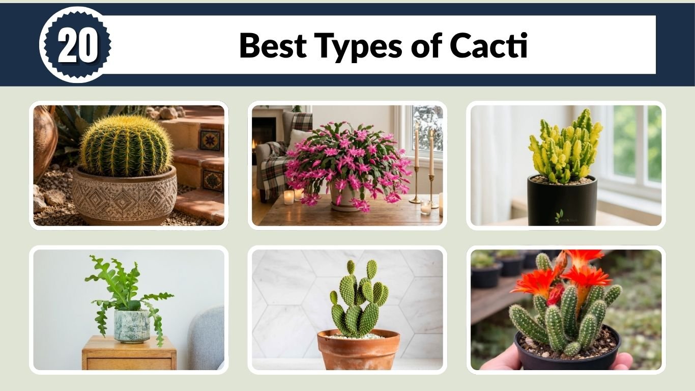 20 Best Types of Cacti for Indoor Growing (With Care Tips)