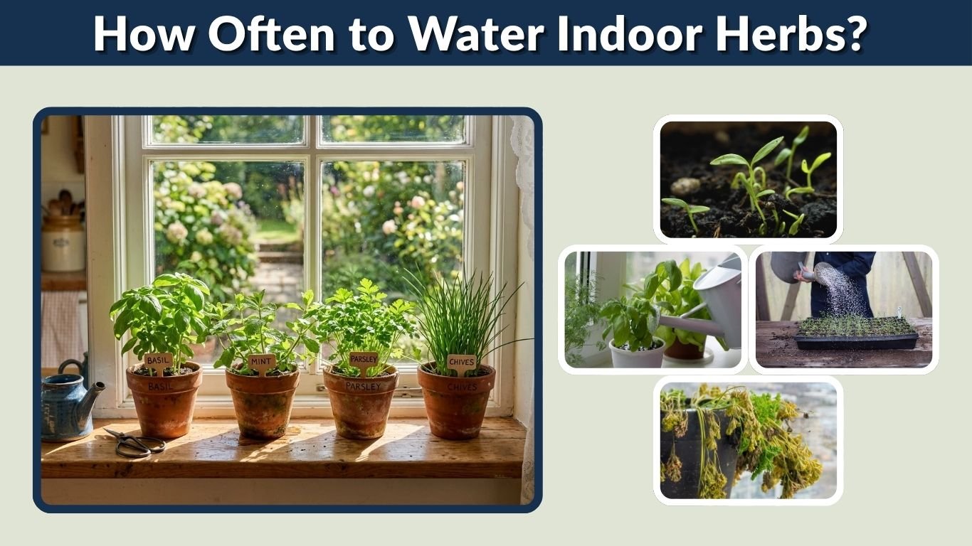 How Often to Water Indoor Herbs? Complete Watering Guide