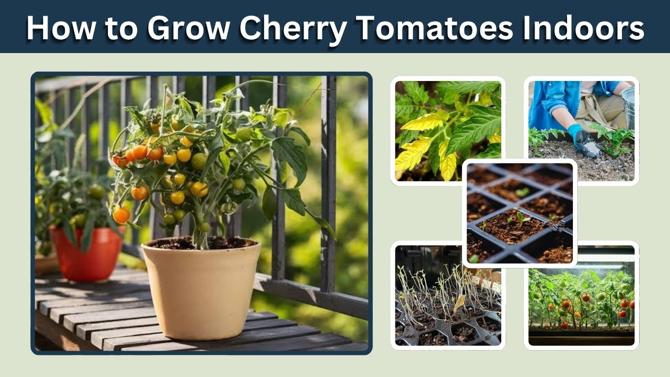 How to Grow Cherry Tomatoes Indoors: Easy Growing Guide