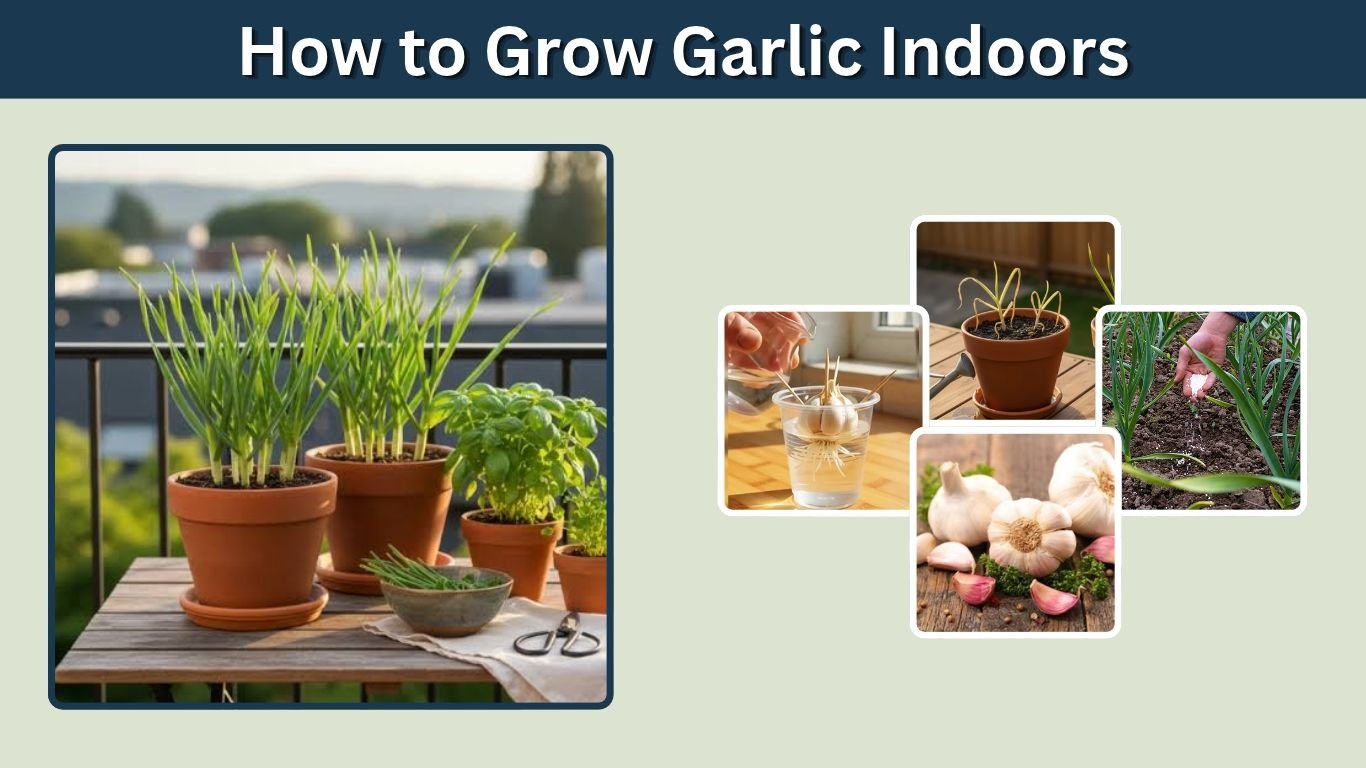 How to Grow Garlic Indoors: Easy Step-by-Step Guide