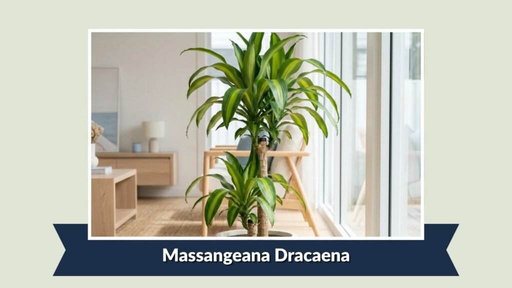Massangeana Dracaena (Dracaena fragrans 'Massangeana')