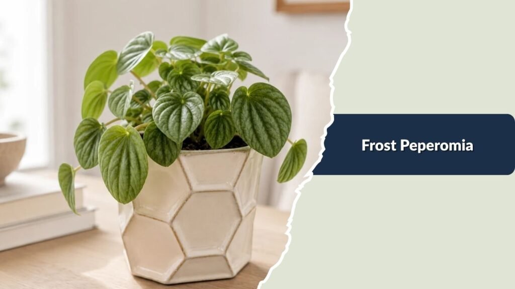 Frost Peperomia (Peperomia caperata 'Frost')
