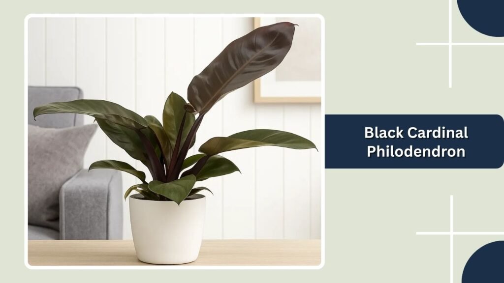 Black Cardinal Philodendron