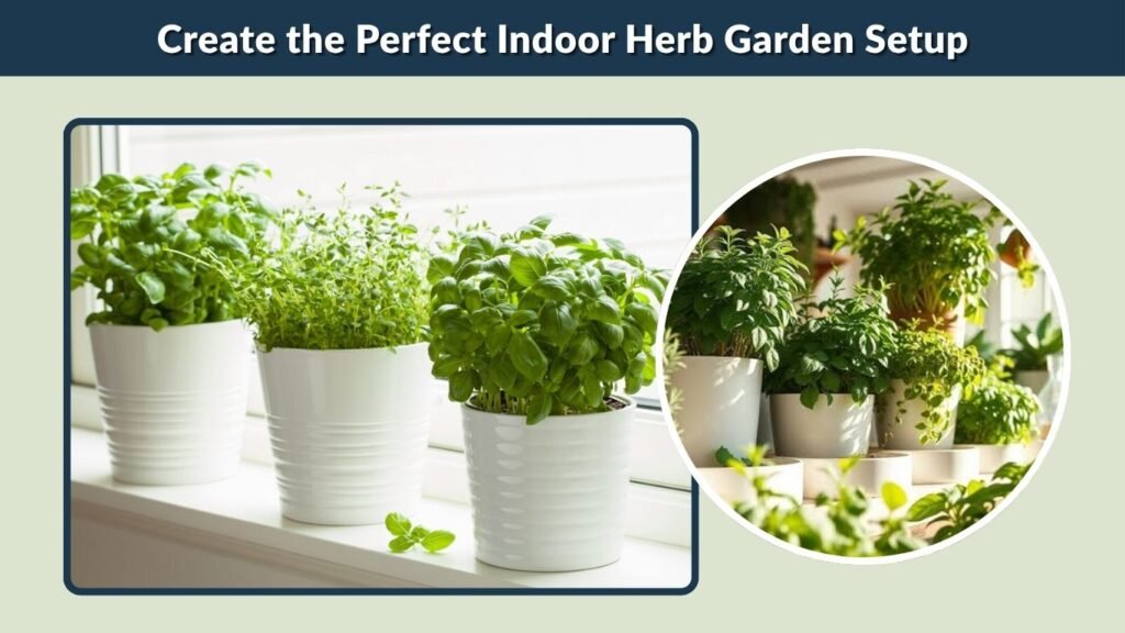 Create the Perfect Indoor Herb Garden Setup