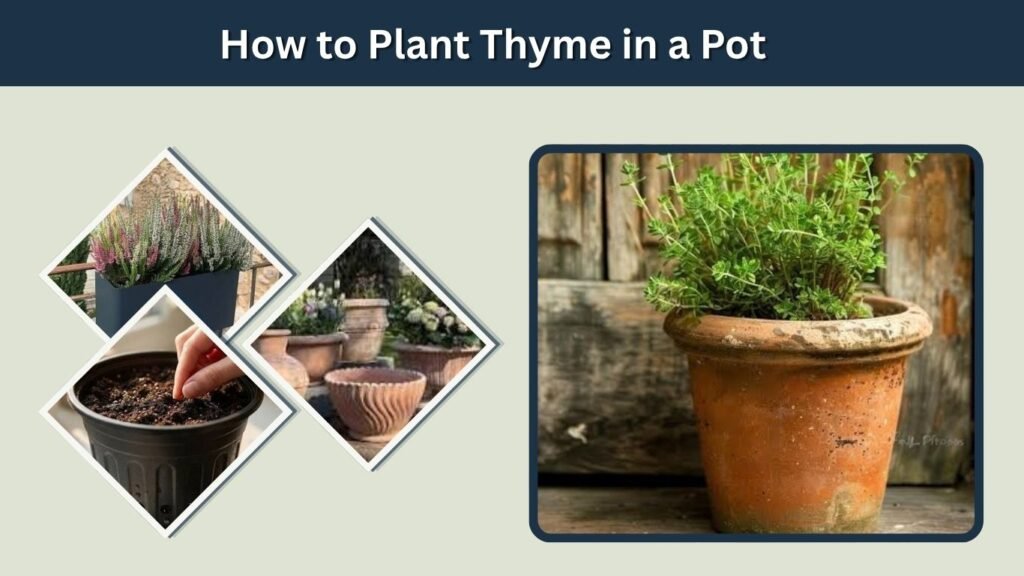 How to Plant Thyme in a Pot