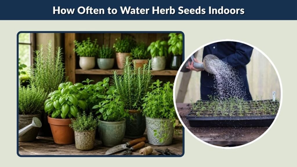How Often to Water Herb Seeds Indoors