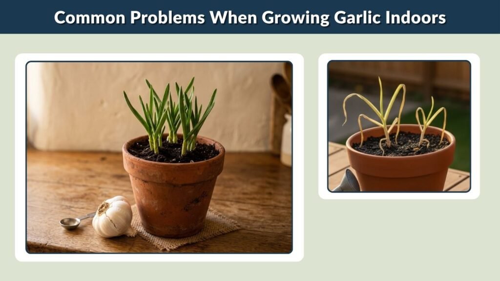 Common Problems When Growing Garlic Indoors