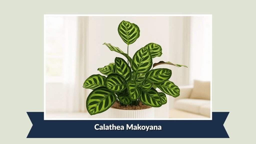 Calathea Makoyana