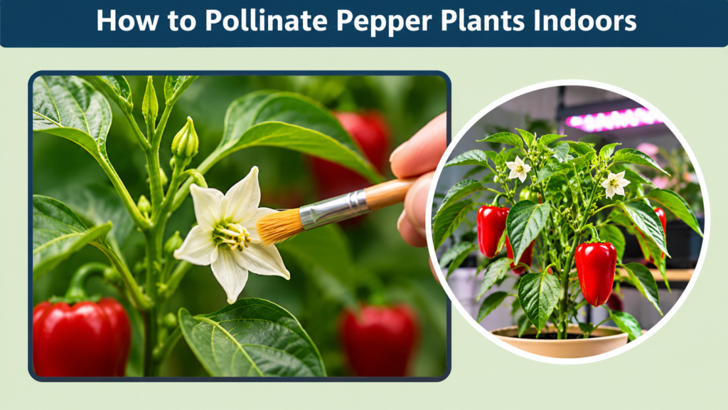 How to Pollinate Pepper Plants Indoors