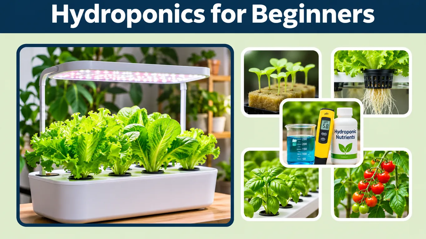 Hydroponics for Beginners: Easy Indoor Growing Guide
