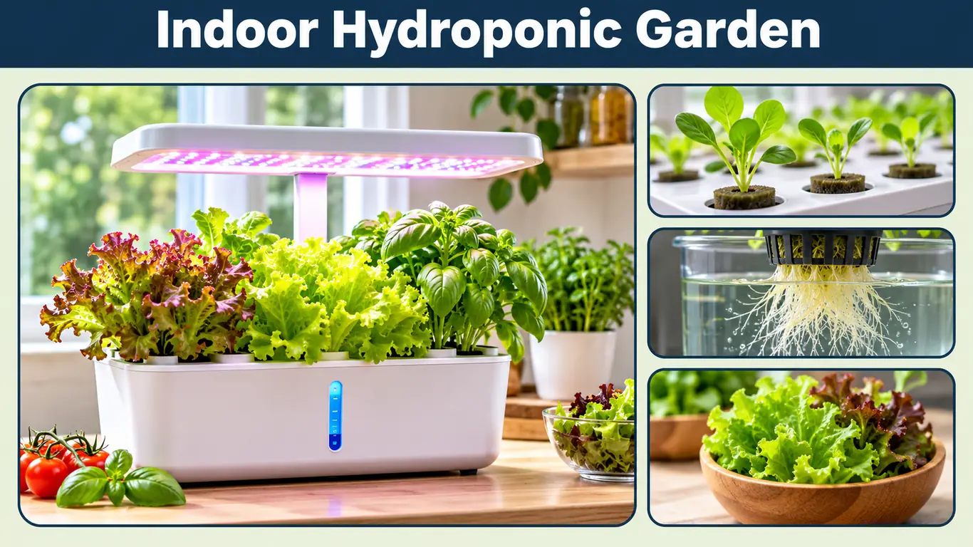 Indoor Hydroponic Garden: Best Systems, Setup, and Care