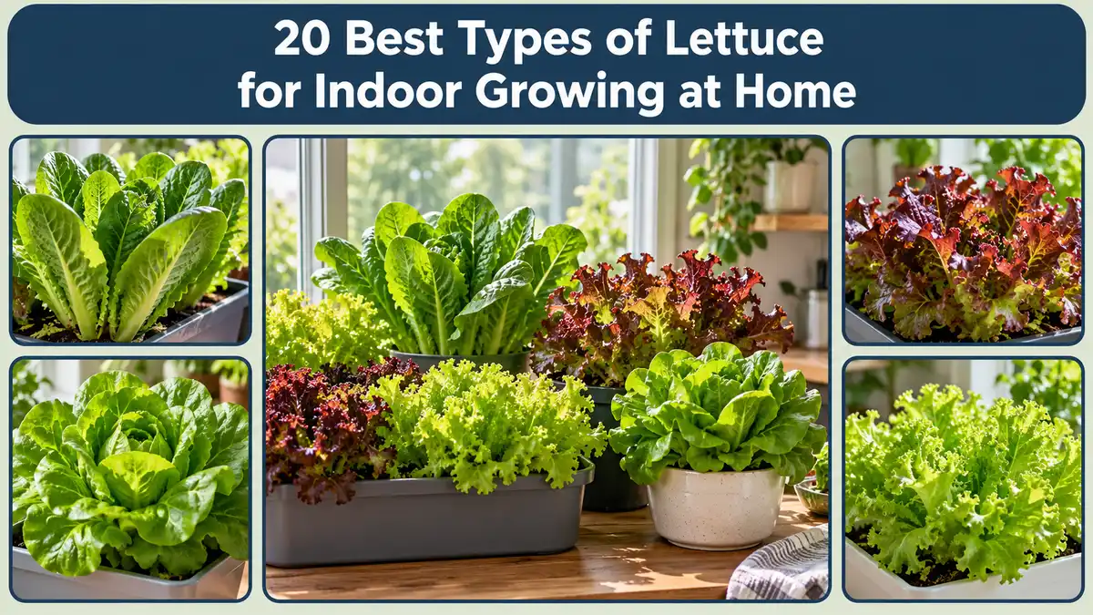 20 Best Types of Lettuce for Indoor Growing at Home